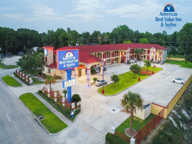 Americas Best Value Inn & Suites Northeast Houston Exterior foto